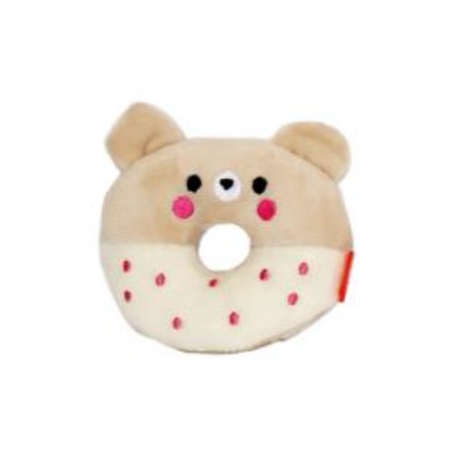큐티도넛 삑삑이 장난감 곰